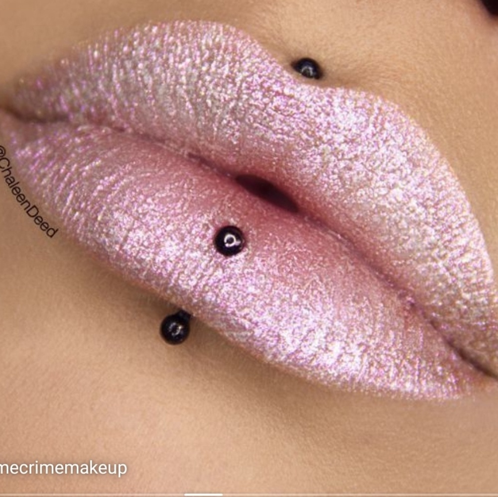 ❇️PINK PEARL Lime Crime DISCONTINUED Diamond Crushers Lip Topper NWT